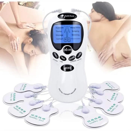 MuscleTone™ - Estimulador Muscular Eléctrico de 8 Electrodos de 22