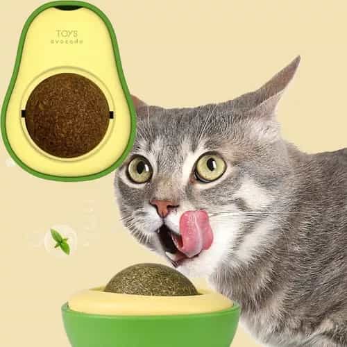 CatnipSpin™ - Bola Giratoria Interactiva para Gatos