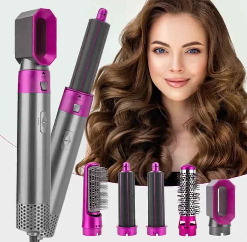 HairStyler™ 5 en 1 - Cepillo Secador y Moldeador Multifuncional