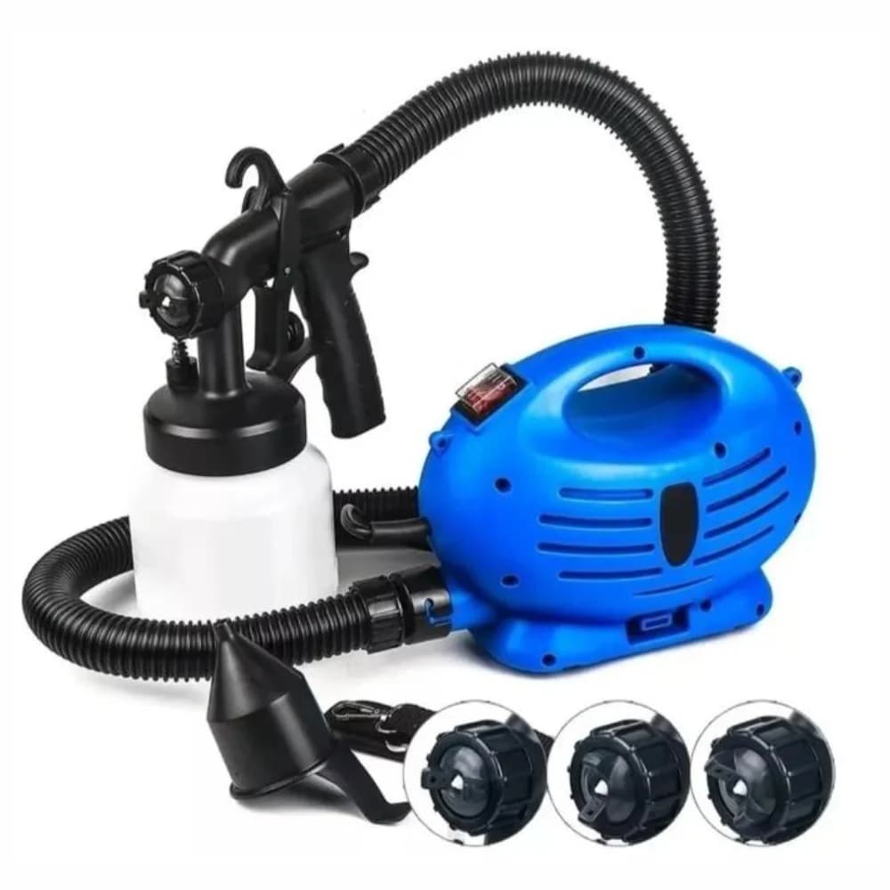 PaintMaster™ - Compresor de Pintura Eléctrico con Pistola Pulverizadora