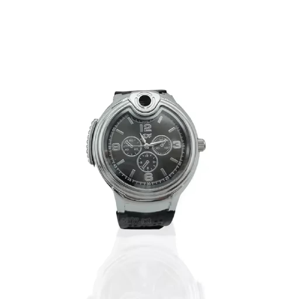 FlameTime™ Reloj con Encendedor de Cigarrillos Integrado