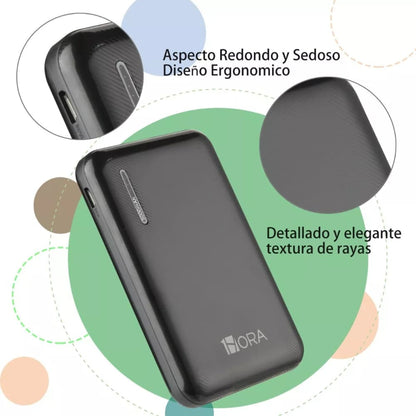 Power Bank Batería Externa Portátil 5000