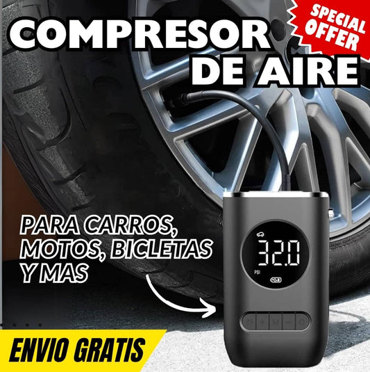 Compresor De Aire Con Pantalla Led