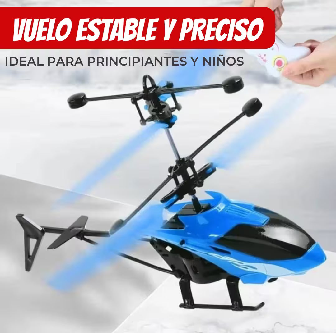 SkyRider® Helicóptero con Sensor de Movimiento