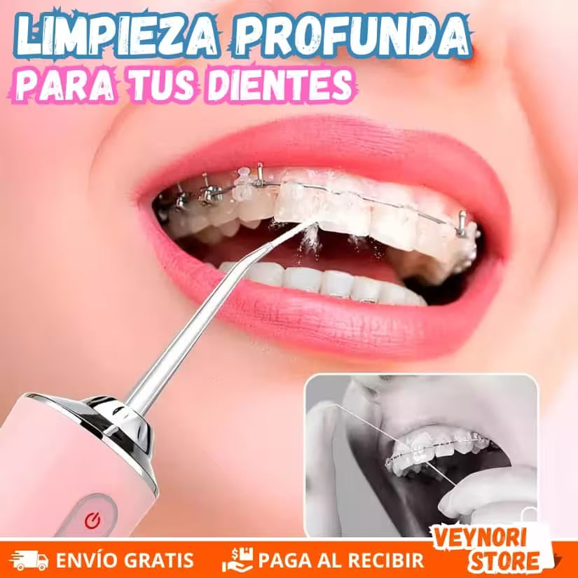 OralFlow® - Irrigador Bucal Recargable Inalámbrico