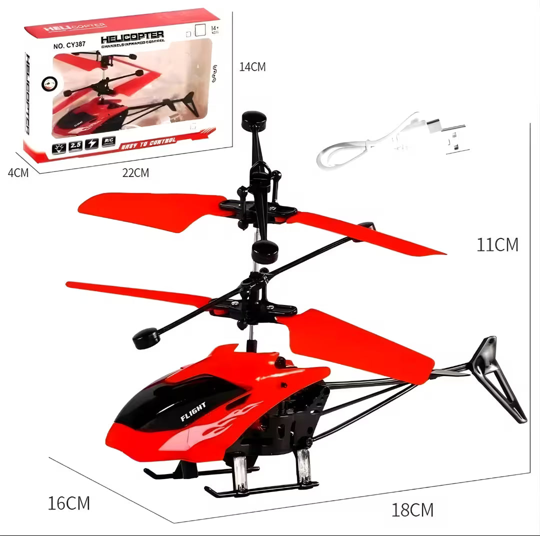 SkyRider® Helicóptero con Sensor de Movimiento