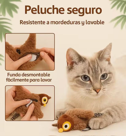 MiauFly®  Pájaro Interactivo para Gatos
