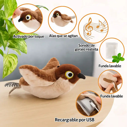 MiauFly®  Pájaro Interactivo para Gatos