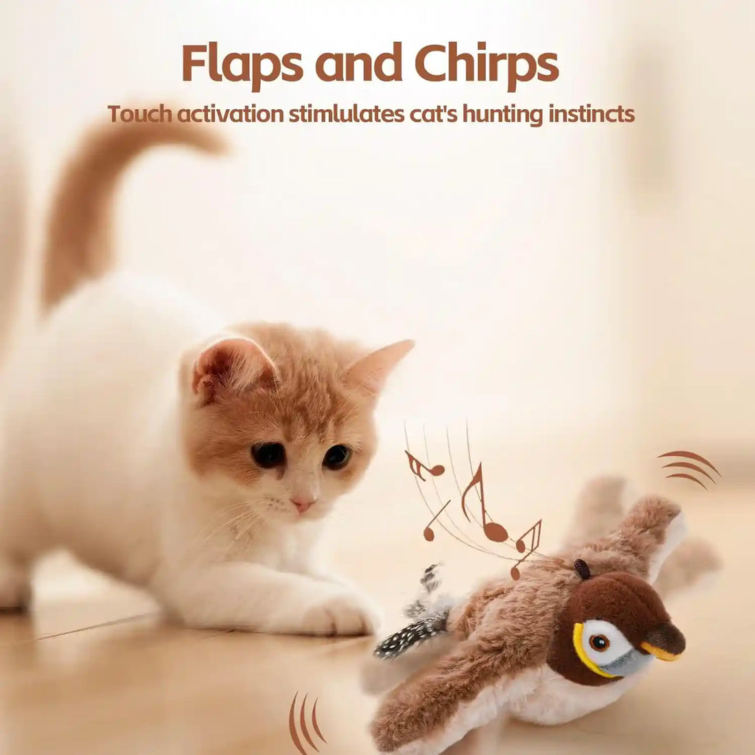 MiauFly®  Pájaro Interactivo para Gatos