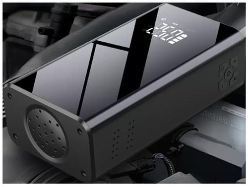 Arrancador Portátil 12000mAh + Cargador USB y Linterna LED